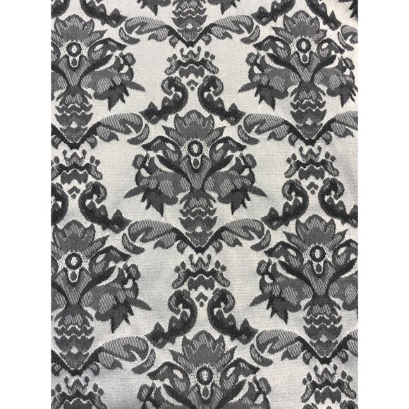 Anthropologie Cartonnier Grey Silver Tapestry Charlie Ankle Pencil Pants 0 Broca - Picture 7 of 11